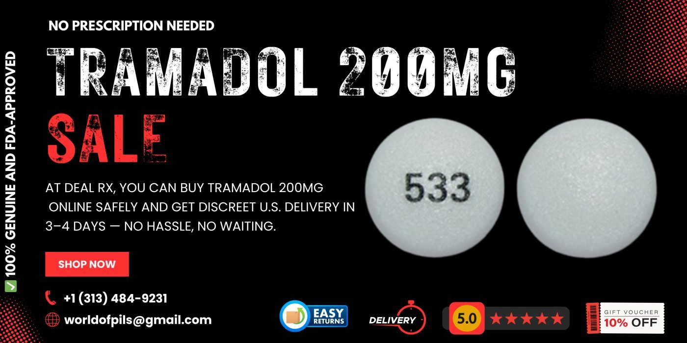 Buy Tramadol 200mg Online – Strong Pain Relief for Severe Pain 5 Tramadol 200mg